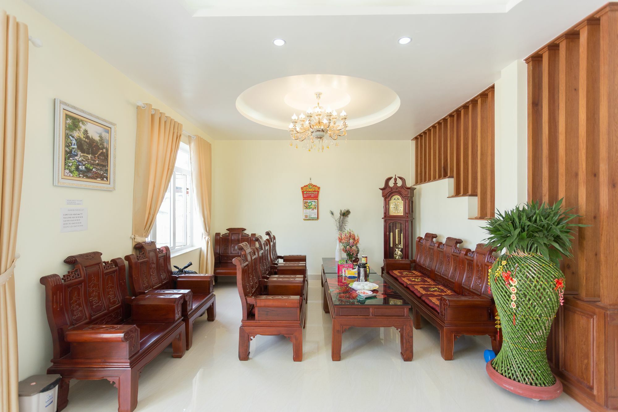 Appartement Biet Thu Du Lich Atiso à Đà Lạt Extérieur photo