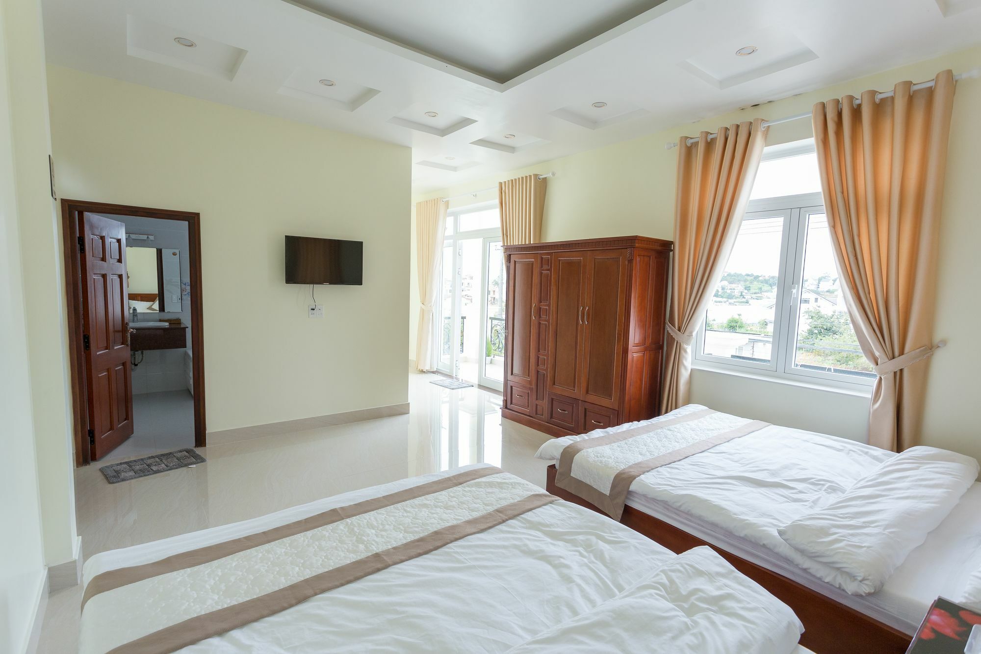 Appartement Biet Thu Du Lich Atiso à Đà Lạt Extérieur photo